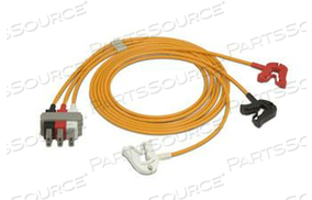 3 ЗАХВАТА ДЛЯ ВЕЛА БЕЗОПАСНЫЙ ОРАНЖЕВЫЙ КАБЕЛЬ