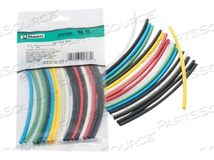 OEM#: HSTT12-YK1PANDUIT ТОНКОСТЕННАЯ - ТЕРМОУСАДОЧНАЯ ТРУБКА - 6 ДЮЙМОВ - РАЗНЫЕ ЦВЕТА от Panduit