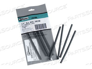 OEM#: HSTTA25-YPANDUIT DAMP-SHRINK - ТЕРМОУСАДОЧНАЯ ТРУБКА - 6 ДЮЙМОВ - ЧЕРНАЯ от Panduit