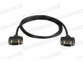 OEM#: 5215335FT DB9 FEMALE - DB9 FEMALE RS232 ПОСЛЕДОВАТЕЛЬНЫЙ КАБЕЛЬ С НИЗКОПРОФИЛЬНЫМИ РАЗЪЕМАМИ - ЧЕРНЫЙ от Legrand AV (C2G)