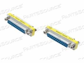 DB25 SLIMLINE GENDER CHANGER F/F - ПОСЛЕДОВАТЕЛЬНЫЙ/ПАРАЛЛЕЛЬНЫЙ GENDER CHANGER - DB-25 (F) НА DB-25 (F) - ДЛЯ P/N: PC6_1284, PMC10_1284