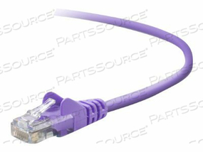 OEM#: A3L791-05-PUR-S5FT CAT5E SNAGLESS PATCH CABLE, UTP, ПУРПУРНАЯ ПВХ-ОБОЛОЧКА, 24AWG, T568B, 50 MICRON, от Belkin