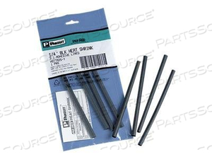 OEM#: HSTTVA25-YPANDUIT ГИБКАЯ ПОЛИОЛЕФИНОВАЯ ВЛАГОУСАДОЧНАЯ ТЕРМОУСАДОЧНАЯ ТРУБКА - ТЕРМОУСАДОЧНАЯ ТРУБКА - 6 ДЮЙМОВ - ЧЕРНАЯ от Panduit