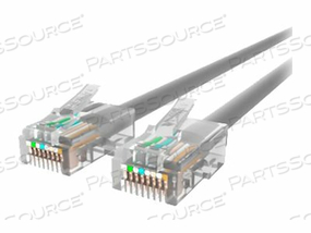 OEM#: A3L791-088FT CAT5E PATCH CABLE, UTP, СЕРАЯ ПВХ-ОБОЛОЧКА, 24AWG, T568B, 50 МИКРОН, ЗОЛОТОЕ ПОКРЫТИЕ от Belkin