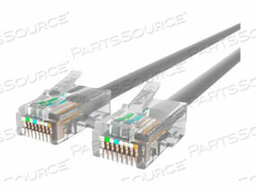 OEM#: A3L791-066FT CAT5E PATCH CABLE, UTP, СЕРАЯ ПВХ-ОБОЛОЧКА, 24AWG, T568B, 50 МИКРОН, ЗОЛОТОЕ ПОКРЫТИЕ от Belkin