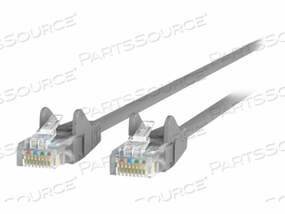 OEM#: A3L980-06-S6FT CAT6 SNAGLESS PATCH CABLE, UTP, СЕРАЯ ПВХ-ОБОЛОЧКА, 23AWG, 50 MICRON, GOLD PLAT от Belkin