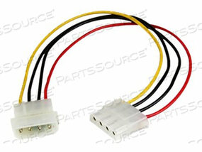 OEM#: LP4POWEXT12РАСШИРЬТЕ ПОДКЛЮЧЕНИЯ ПИТАНИЯ LP4 ДО 12 ДЮЙМОВ - 4-КОНТАКТНЫЙ РАЗЪЕМ ПИТАНИЯ - 1 от StarTech.com Ltd.