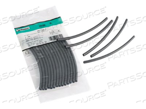 OEM#: HSTT38-YPANDUIT ТОНКОСТЕННАЯ - ТЕРМОУСАДОЧНАЯ ТРУБКА - 6 ДЮЙМОВ - ЧЕРНАЯ от Panduit