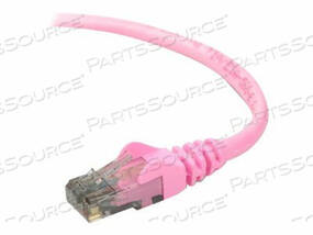 OEM#: A3L980-03-PNK-S3FT CAT6 SNAGLESS PATCH CABLE, UTP, РОЗОВАЯ ПВХ-ОБОЛОЧКА, 23AWG, 50 МИКРОН, ЗОЛОТАЯ ПЛАСТИНА от Belkin