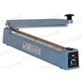 ТЕРМОУПАРИТЕЛЬ, ПОЛИЭТИЛЕН, 750 Вт, 16 ДЮЙМОВ, 14 ФУНТОВ, 2 ММ РАБОЧЕЕ РАССТОЯНИЕ, ТОЛЩИНА МАТЕРИАЛА 6 МИЛ