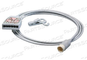 OEM#: 989803145051МАГИСТРАЛЬНЫЙ КАБЕЛЬ ЭКГ, 6 ОТВЕДЕНИЙ, 2,7 м от Philips Healthcare