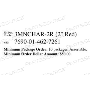 OEM#: 701038871651138-73889 3M DIAMOND GRADE СУДОВЫЕ НОМЕРА 3MNCHAR-2RX,3972 RED,X,2 от 3M Consumer