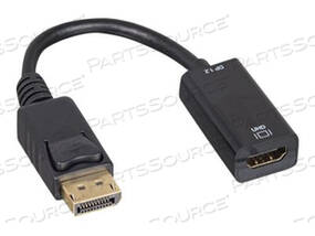 OEM#: DPMHDMIFK-AXAXIOM DISPLAYPORT MALE TO HDMI FEMALE ADAPTER (ЧЕРНЫЙ) - DPMHDMIFK-AX от Axiom