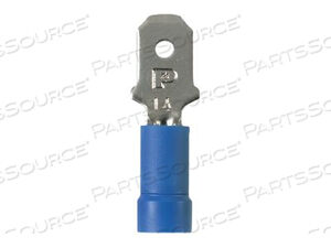 OEM#: EDV14-250M-QSTRONGHOLD, MALE DISCONNECT, LOOSE PIECE, BLUE by Panduit