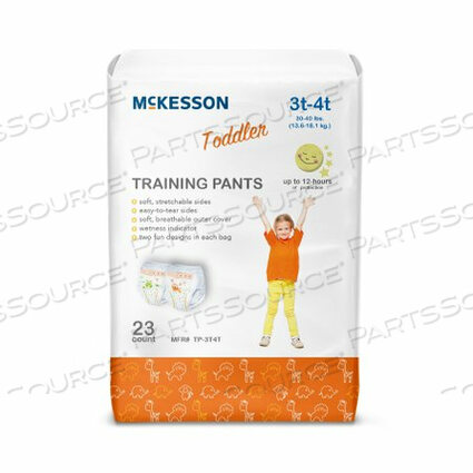 OEM#: TP-3T4TTODDLER ТРЕНИРОВОЧНЫЕ БРЮКИ, 3T-4T (23 В УПАКОВКЕ) от McKesson