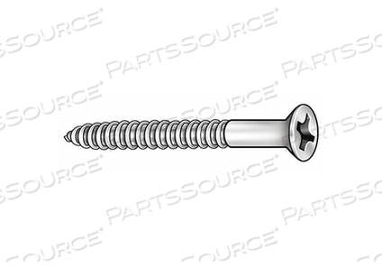 OEM#: U25120.021.0300ШУРУП ПО ДЕРЕВУ ПЛОСКИЙ #12X3 L ЦИНК PK100 от Fabory