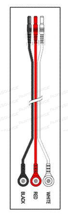 Заменяет Philips Healthcare 9203КОМПЛЕКТ ПРОВОДОВ, 3 ОТВОДА, БЕЛЫЙ, КРАСНЫЙ, ЧЕРНЫЙ, КРЕПЛЕНИЕ DIN/ЗАЩЕЛКИВАНИЕ, 24 ДЮЙМА, МНОГОРАЗОВЫЙ, НЕЭКРАНИРОВАННЫЙ