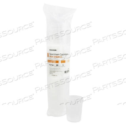 OEM#: 561КОНТЕЙНЕР ДЛЯ ОБРАЗЦОВ, 4 УНЦИИ, БЕЗ КРЫШКИ (20 В КОРОБКЕ) от McKesson