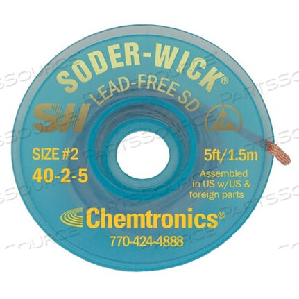 OEM#: 40-2-5SODER-WICK LEAD-FREE от Chemtronics