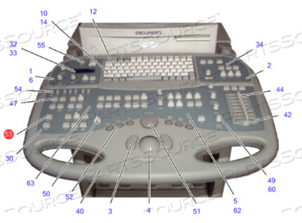 OEM#: 10032731PUSHKEY, STD, SEQ 9.0 от Siemens Medical Solutions