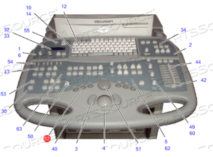 OEM#: 10032740S2, ASSY, PUSHKEY, H SEQ 9.0 от Siemens Medical Solutions