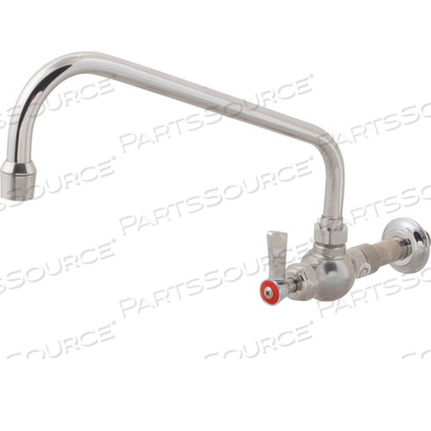 FAUCET, WOK, LEADFREE, SS, 12