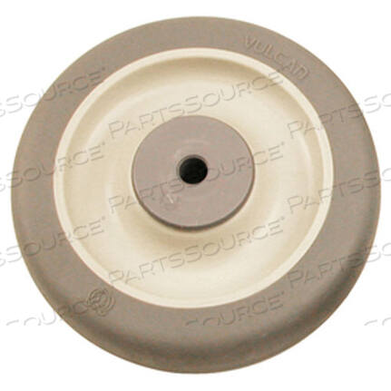 Заменяет AllPoints Foodservice 1201032WHEEL, 3-1/2, 3/8ID, W/BSH, GRY