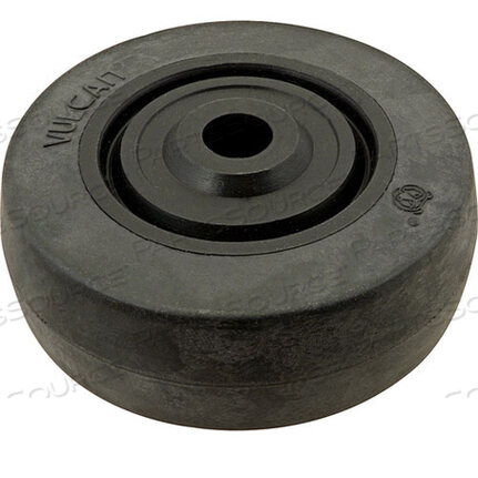 Заменяет AllPoints Foodservice 1201039WHEEL, 3-1/2, 3/8ID, W/BSH, BLK