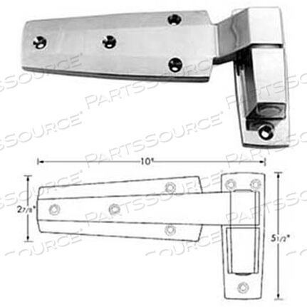 Replaces Standard Keil 2860-1216-1110HINGE, CAM (2 OFST)