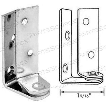 Заменяет стандартный Keil 2873-1000-1210HINGE, PIVOT, 1-5/8PROJ, CP