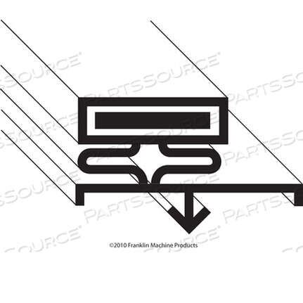 Заменяет Kairak 3500600ПРОКЛАДКА, ЯЩИК, 8-3/16X29-1/16