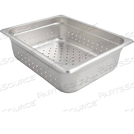 Заменяет Browne Foodservice 22124PPAN, STEAM, HALF, 4D, PERF, SS
