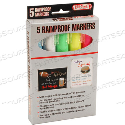 Заменяет AllPoints Foodservice 138568 НАБОР МАРКЕРОВ