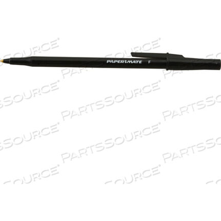 Replaces AllPoints Foodservice 1391081PENS, ROUND STICK, FINE, BLK, 12-PK