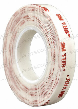 OEM#: 4930VHB ЛЕНТА 1/2 ДЮЙМА X 5 ЯРД. БЕЛАЯ от 3M Consumer
