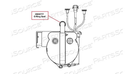 OEM#: 2M08777УПЛОТНИТЕЛЬНОЕ КОЛЬЦО, СИНТЕТИЧЕСКИЙ КАУЧУК от Draeger Inc.