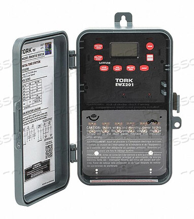 OEM#: EWZ201CЭЛЕКТРОННЫЙ ТАЙМЕР 30A 120 ДО 277 В ПЕРЕМЕННОГО ТОКА от Tork