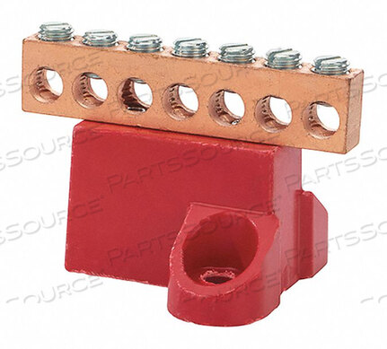 OEM#: GBC2-7GROUND BAR COPPER 7 CIRCUIT 2-14 AWG от NSi Industries