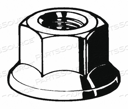 OEM#: M11590.060.0001ГАЙКА С ФЛАНЦЕМ M6-1.00 СТАЛЬ КЛАССА 8 PK100 от Fabory