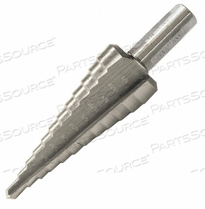 OEM#: 19N127СТУПЕНЧАТОЕ СВЕРЛО HSS 12 РАЗМЕРОВ 3/16-7/8 ДЮЙМА от Westward