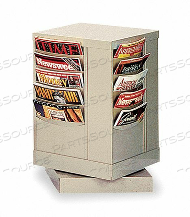 OEM#: 409-7520 КАРМАННАЯ ПОВОРОТНАЯ ЛИТЕРАТУРНАЯ СТОЙКА - TAN от Durham Manufacturing Company