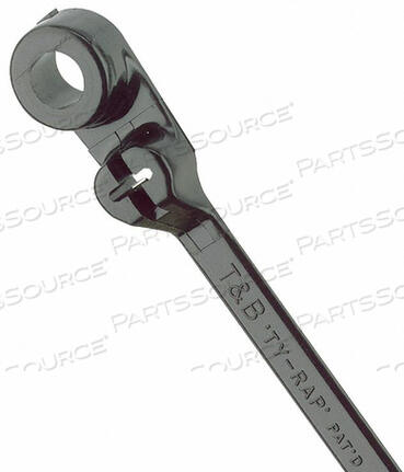 OEM#: TY35MXCABLE TIE MOUNTABLE 7.8 IN. BLACK PK1000 by Ty-Rap