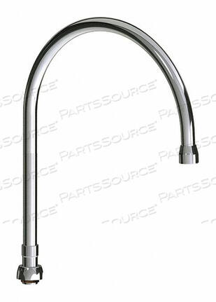 OEM#: GN10BSWGJKABCP10IN S-образный поворотный излив от Chicago Faucets