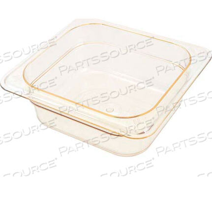 Заменяет Cambro 62HP(150)PAN, FOOD, H-PAN, 1/6, 2.5D, AMBR