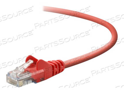 OEM#: A3L791-10-RED-SPATCH CABLE - RJ-45 (M) - RJ-45 (M) - 10 ФУТОВ - (CAT 5E) - КРАСНЫЙ от Belkin
