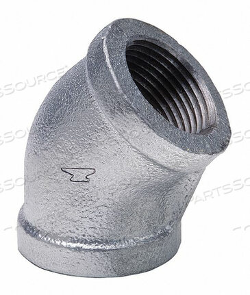 OEM#: 0311024004КОЛЕНО 45 ГРАДУСОВ 1-1/4 ДЮЙМА NPT ОЦИНКОВАННОЕ от Anvil International