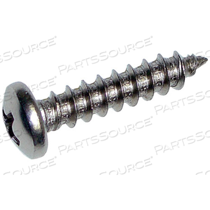 Заменяет AllPoints Foodservice 261074ШУРУП ДЛЯ ЛИСТОВОГО МЕТАЛЛА (BX100) 8X3/4 PHL PN 18-8 SS