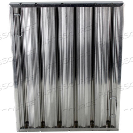 Заменяет AllPoints Foodservice 261764BAFLE FILTER - 25 X 20, ALUM