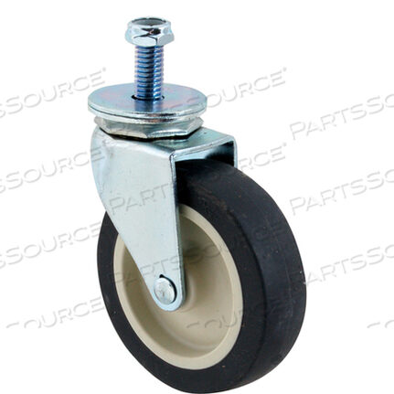 Заменяет Rubbermaid Medical Division 2640-L1CASTER, SWIVEL, 3/8-16THD, СЕРЫЙ