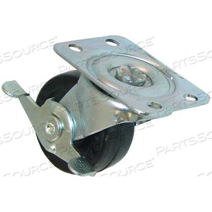 Заменяет AllPoints Foodservice 262380РОЛИКОВОЕ КРЕПЛЕНИЕ НА ПЛИТУ С ТОРМОЗОМ 2 ШТ. 1-7/8 X 2-5/16